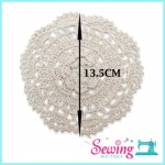LACE - CROCHET-TEN PETAL-COTTON(CREAM)